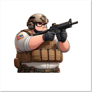 Tactical Fatman Posters and Art